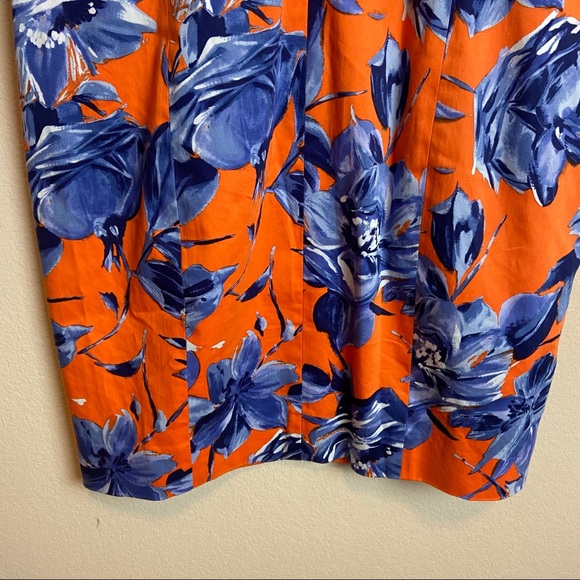 J.Crew Collection Floral Dress Size 10 - Picture 12 of 14